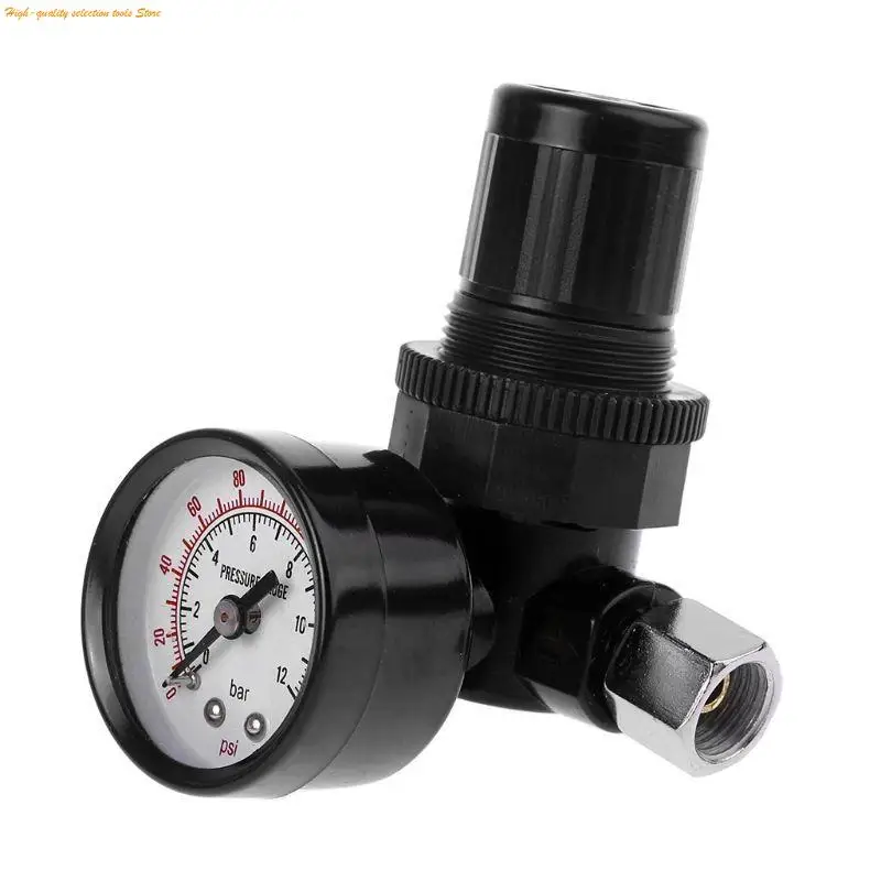 203F Air Pressure Regulator with Gauge Control Adjusting for Valve for Air