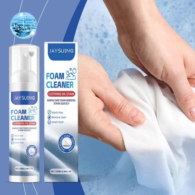 

Clothes Stain Removal Foam Eliminates Stubborn Oil Stains Leaves Fresh Fragrance Gentle On Fabrics Daily Laundry