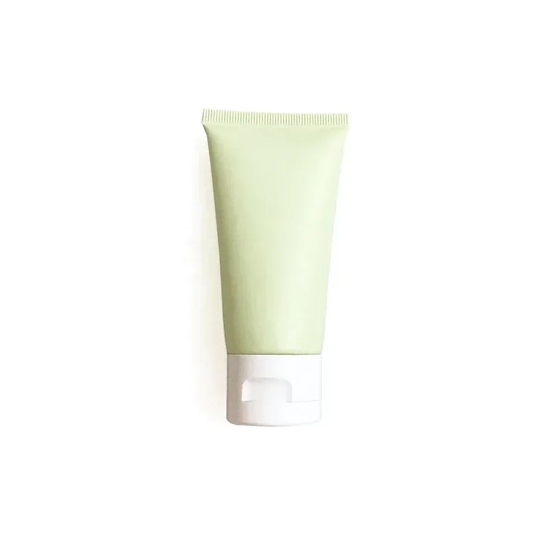 50g 100g Cosmetic Hose Green Frost Matte Facial Clean Cream Empty Bottle Plastic Squeeze Container Lotion Soft Tube