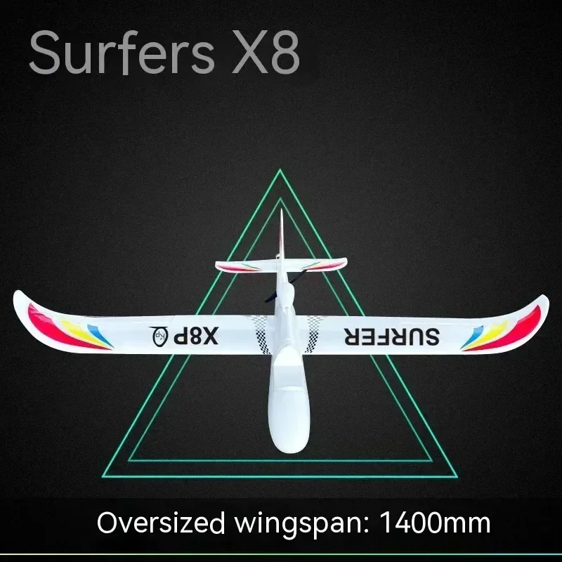 Sky Surfer X8 Glider 1,4 m principiante principiante ala fija Epo prevención de colisiones desmontable y prevención de caídas