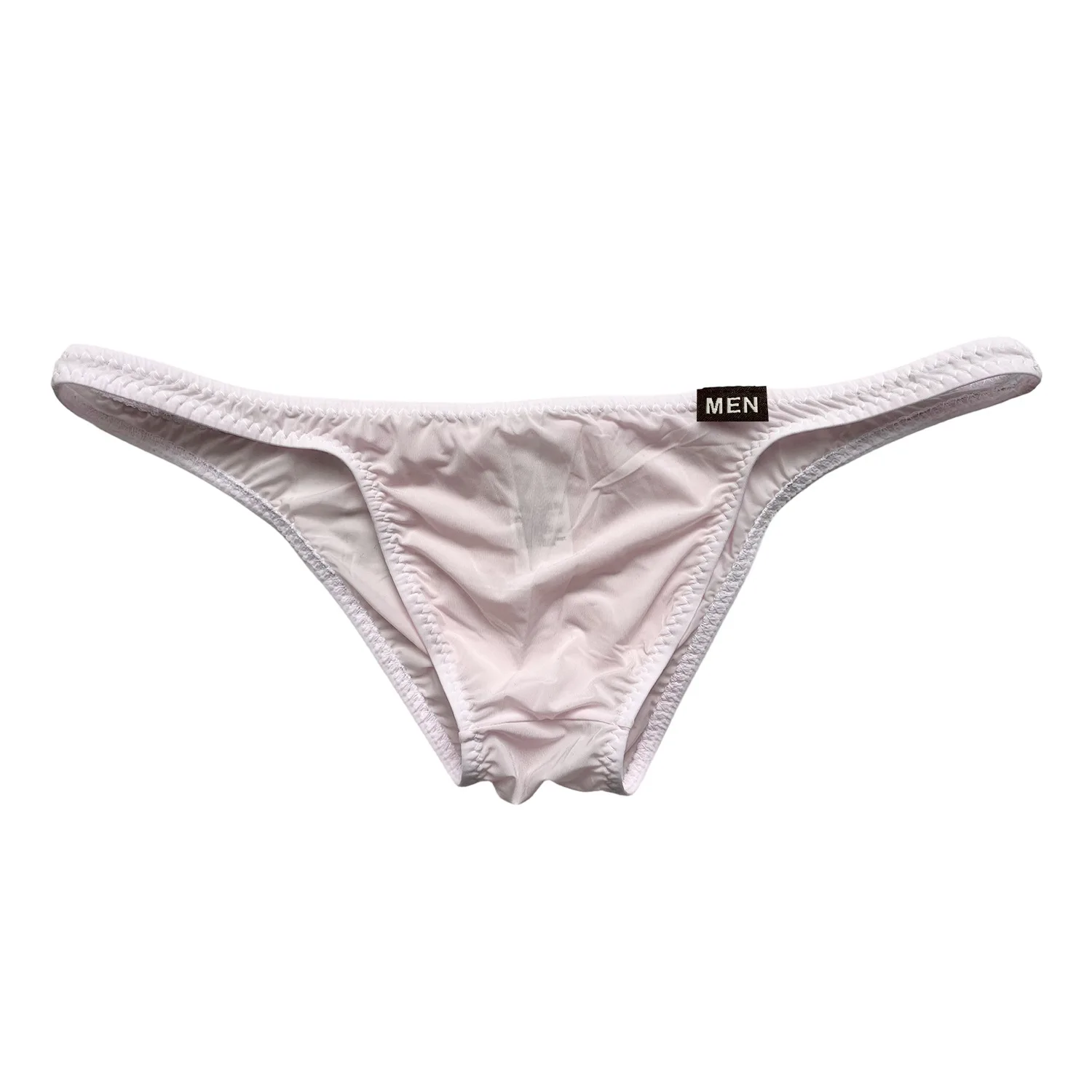 6pcs Ice Silk Bikini Briefs for Men Low Rise Semi Sheer Thin Fabric Premium Sexy Male Daily Underwear Quick Dry Cool Feel Bikini