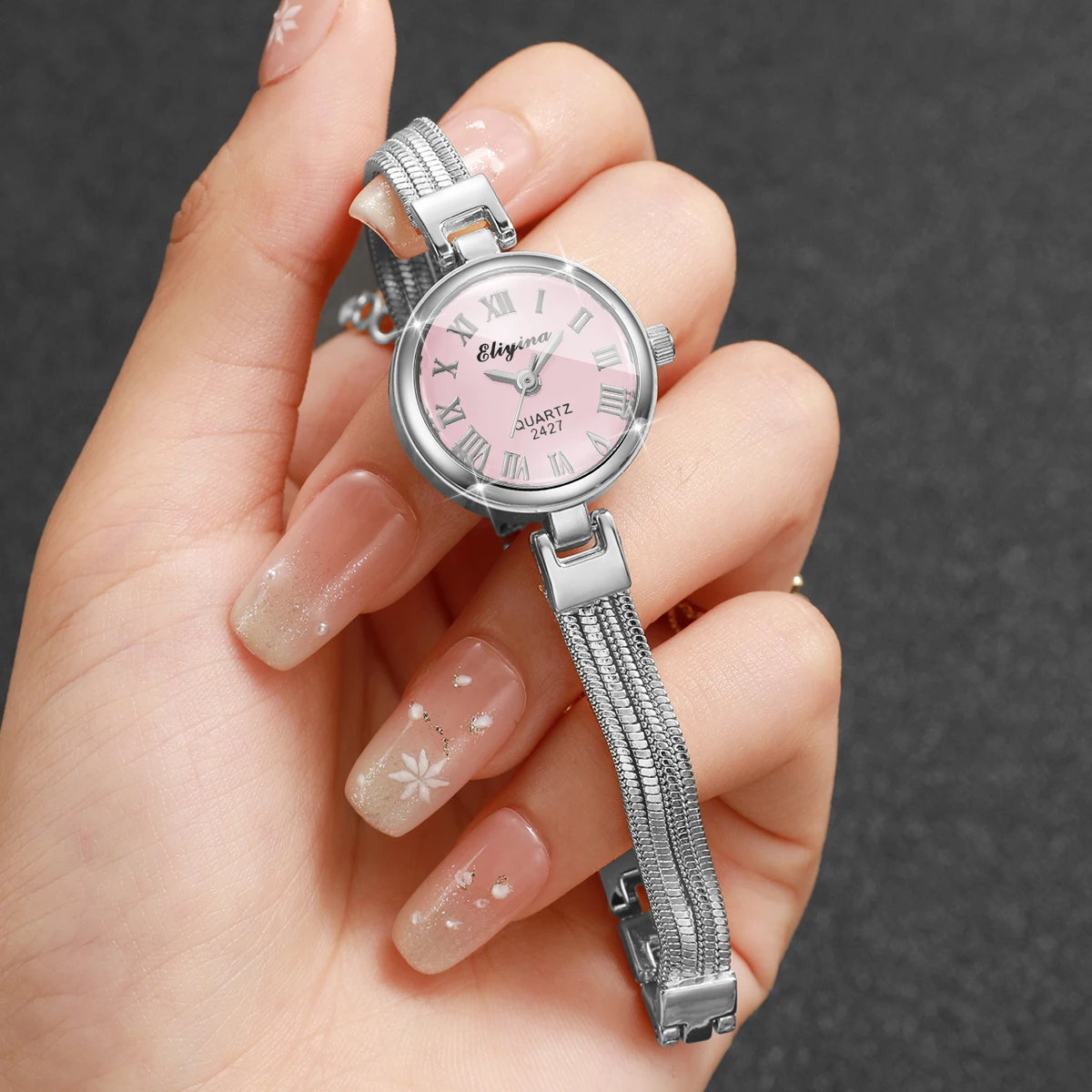Modische Damen-Quarzuhr mit ro – Jewelry Watches For Women Bewertung und Preis