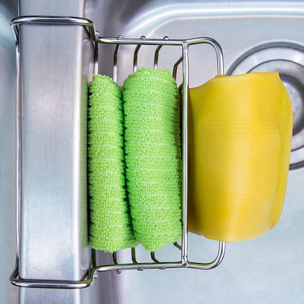 

Stainless Steel Sink Drain Basket Kitchen Hanging Rack For Dish Drying Storage Organizer Drainage Rack For Kitchen Sink