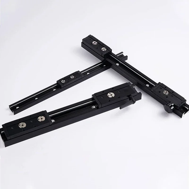 Blackening Built-in dual-axis linear guide 28mm SGR10 Roller slide 1 set: 1 SGB10 block and 1 SGR10 Woodworking guide cnc
