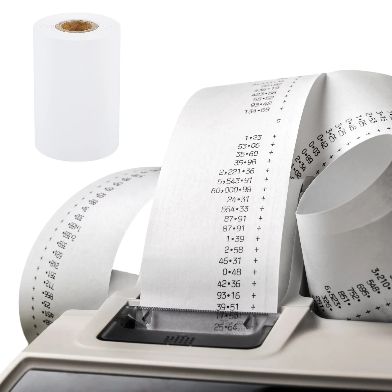 10-rollen thermische printer Bondrukpapier Kassa Multifunctioneel scroll Warmtegevoelig Wit