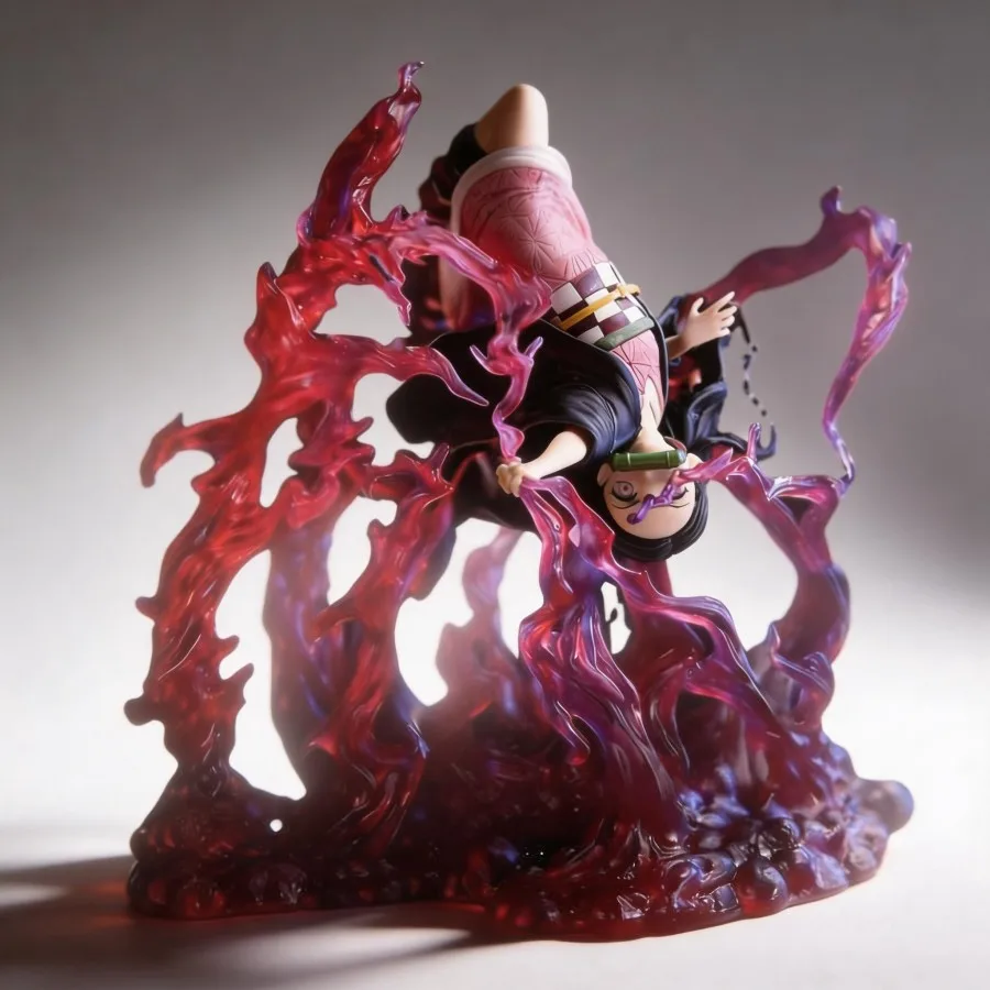 

Anime Demon Slayer Nezuko Kamado Action Figure Collectible Model Toy 16cm, High Quality, Collector's Item
