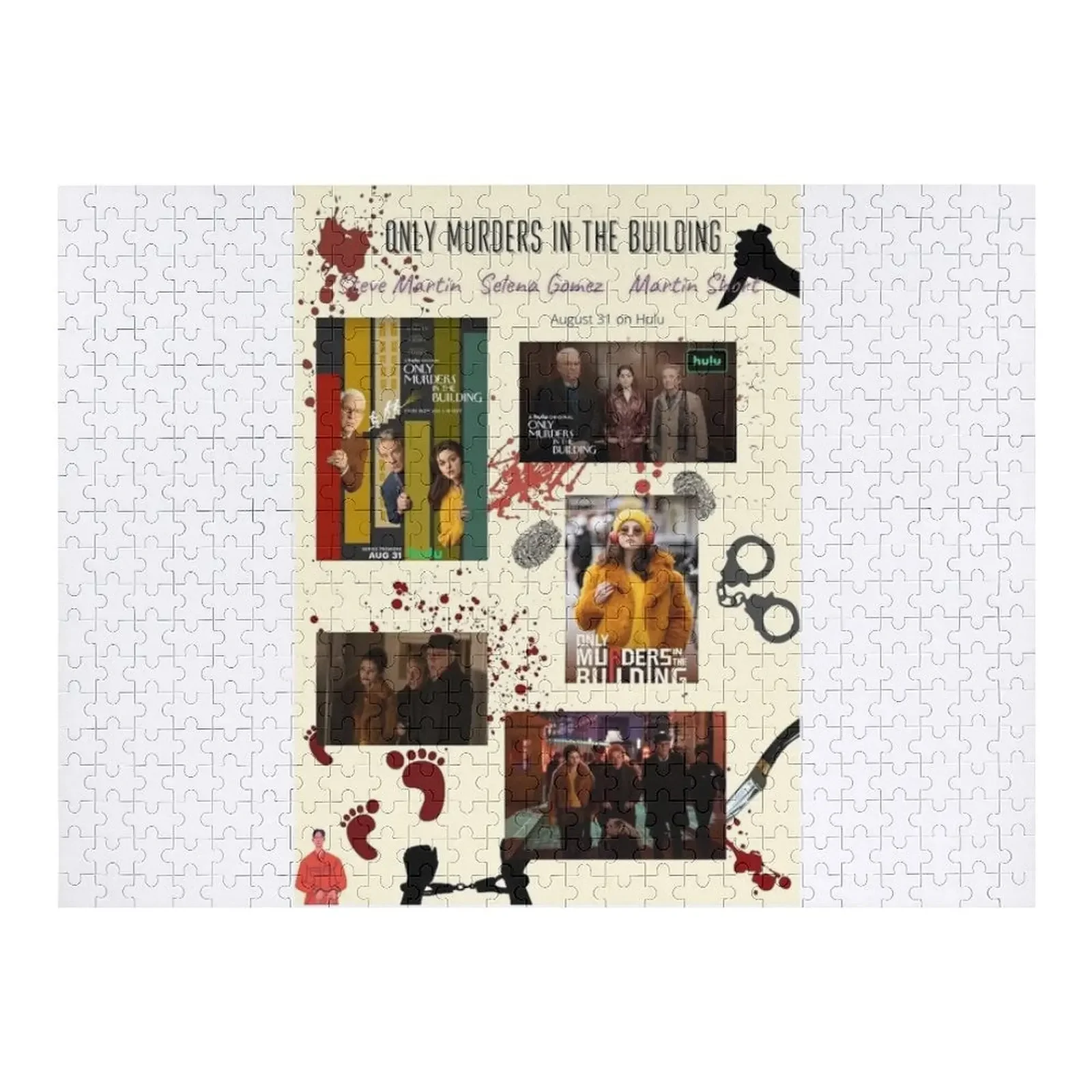 

Only Murders in the Building 2021 poster Jigsaw Puzzle Baby Wooden Personalised Jigsaw Woods For Adults Photo Custom Puzzle