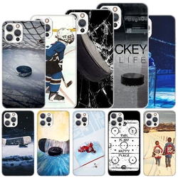 Ice Hockey Rink Sport Soft Case For iPhone 16 17 Air 16E 15 Plus 11 12 13 Mini 14 Pro Max Phone Cover Apple 7 8 SE Coque Funda 1