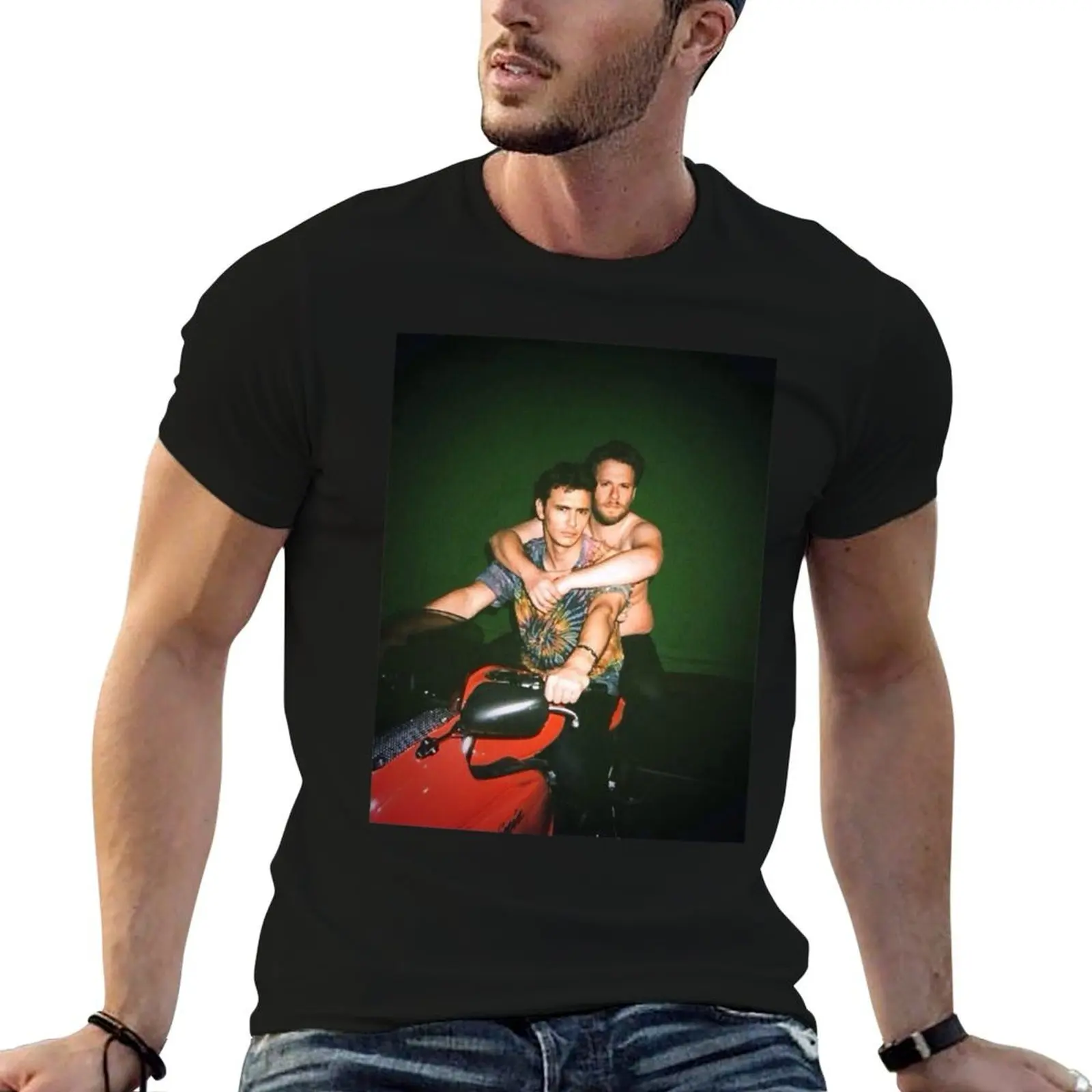 

Seth Rogen and James Franco T-Shirt t shirts designer g man t shirts for men t shirt man casual T-shirt