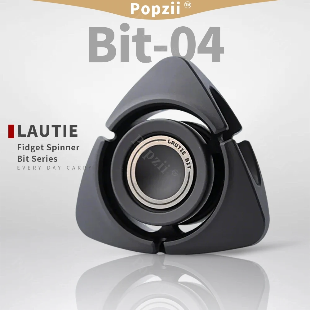 LAUTIE ビット 04 トライ フィジェット スピナー 指先ジャイロ ビット シリーズ EDC フィジェットおもちゃ オフィス ストレス解消ガジェット 不安解消おもちゃ