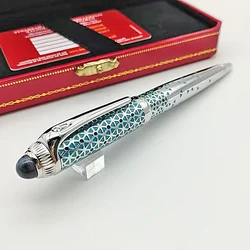 AGD Roadster CT Luxury Cyan Triangle and Scale Off Pattern Ballpoint Pen Writing Smooth Classic Office School Stationery