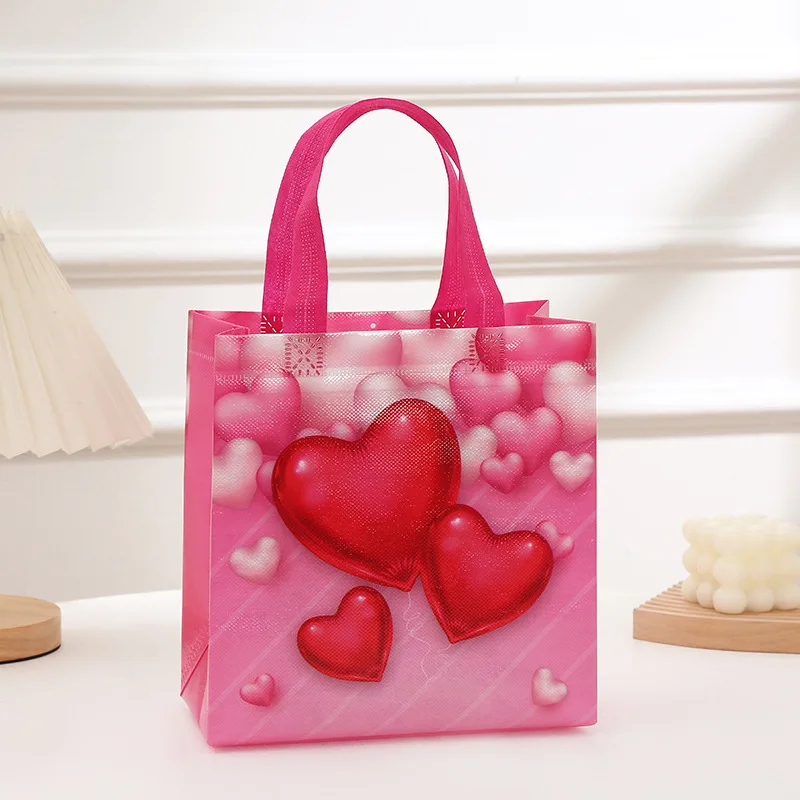 24pcs Valentine's Day Gift Bag for Sweets Goodie Candy Packaging Bags Set Wedding Gifts for Guests Party Birthday Party Favors