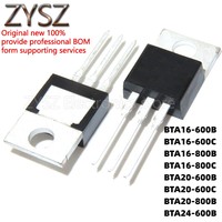 1PCS BTA16 BTA20 BTA24 - 600B - 600C - 800B - 800C SCR in-line TO-220