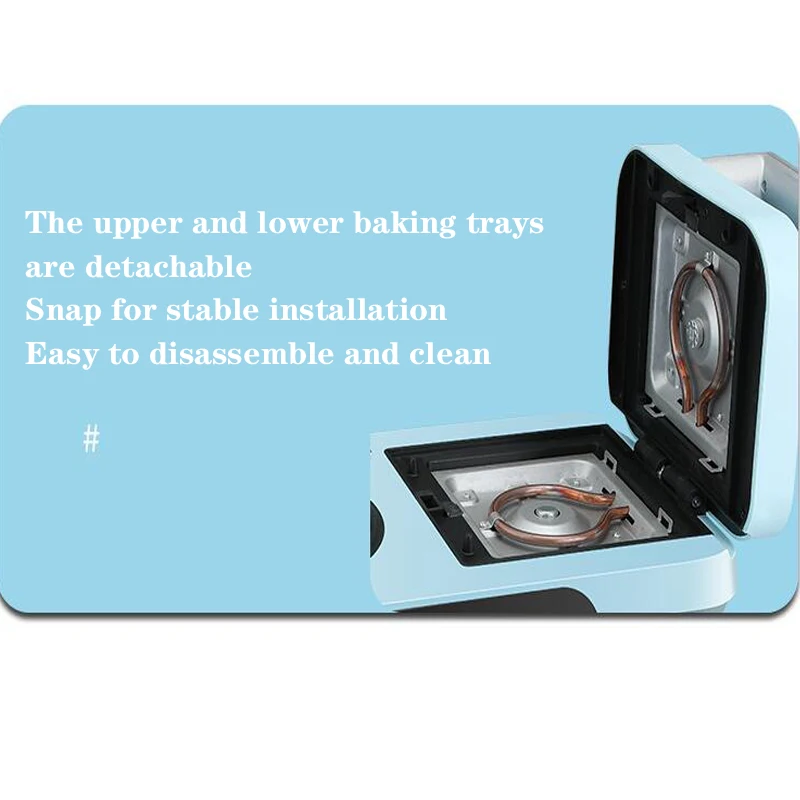 Breakfast Maker Home Multifunctional Sandwich Maker Waffle Octopus Balls Cooking Machine Three-In-One 220V/1700W