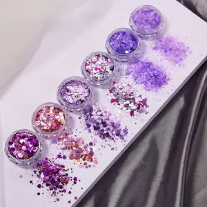 Natal dia resina lantejoulas, vermelho verde Chunky Glitter para resina epóxi mold enchimentos, flocos de neve mistos, DIY Xmas Shaker Filler 12 principais vendas conjunto lantejoula verde - №12