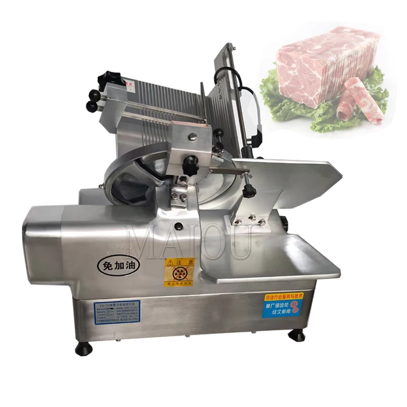 

Automatic Meat Planer Frozen Beef Slicer Ham Lamb Roll Slicing Machine Single Roll And Double Roll Cutting Meat Maker