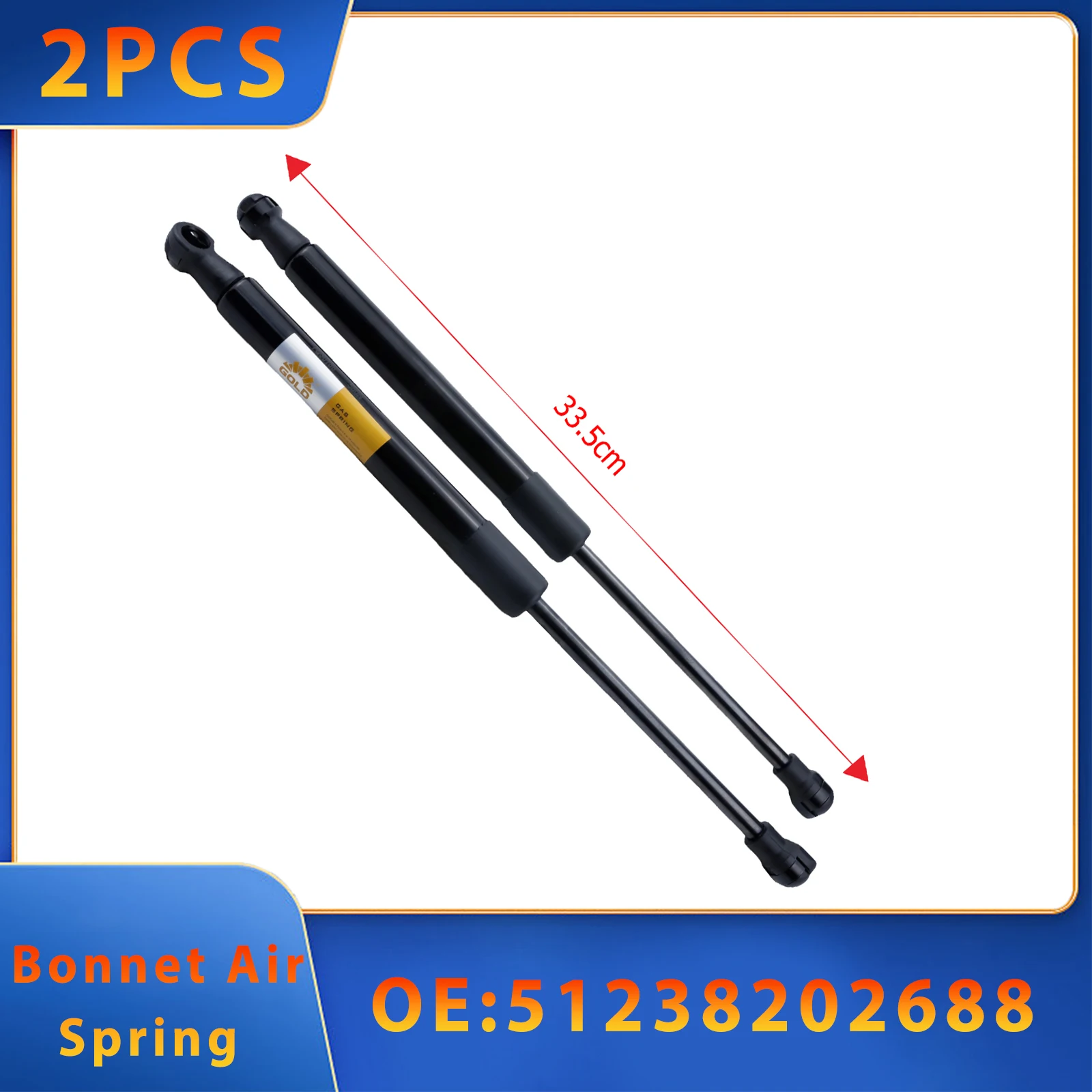 

Bonnet Air Spring For BMW 316i 316ti 318Ci 318d 318i 318is 330Ci 320Ci 320d 320i 323Ci 323i 325Ci 325xi 328Ci 330d 330i 330xd