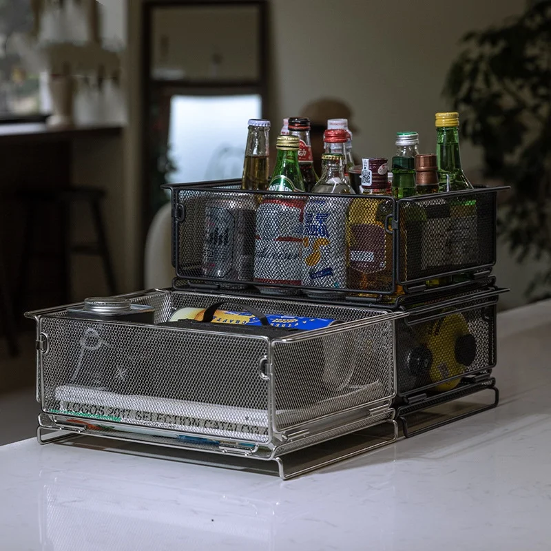 

Наружный настольный блок IGT, комбинированная многофункциональная корзина для фильтра для воды, железная сетка для хранения, клетка