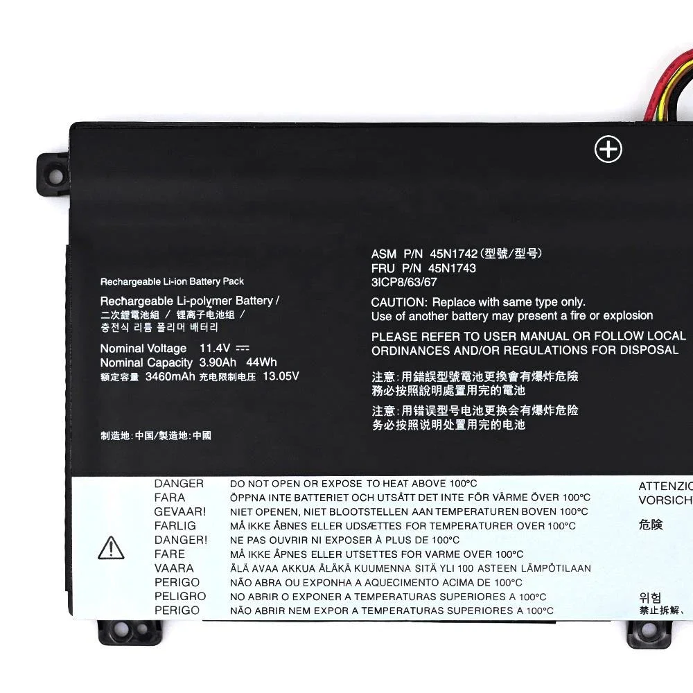 New Original 00NY639 11.4V 44Wh Laptop Battery for Lenovo Thinkpad W550 W550s T550 T550s T560 P50S Series SB10K12721