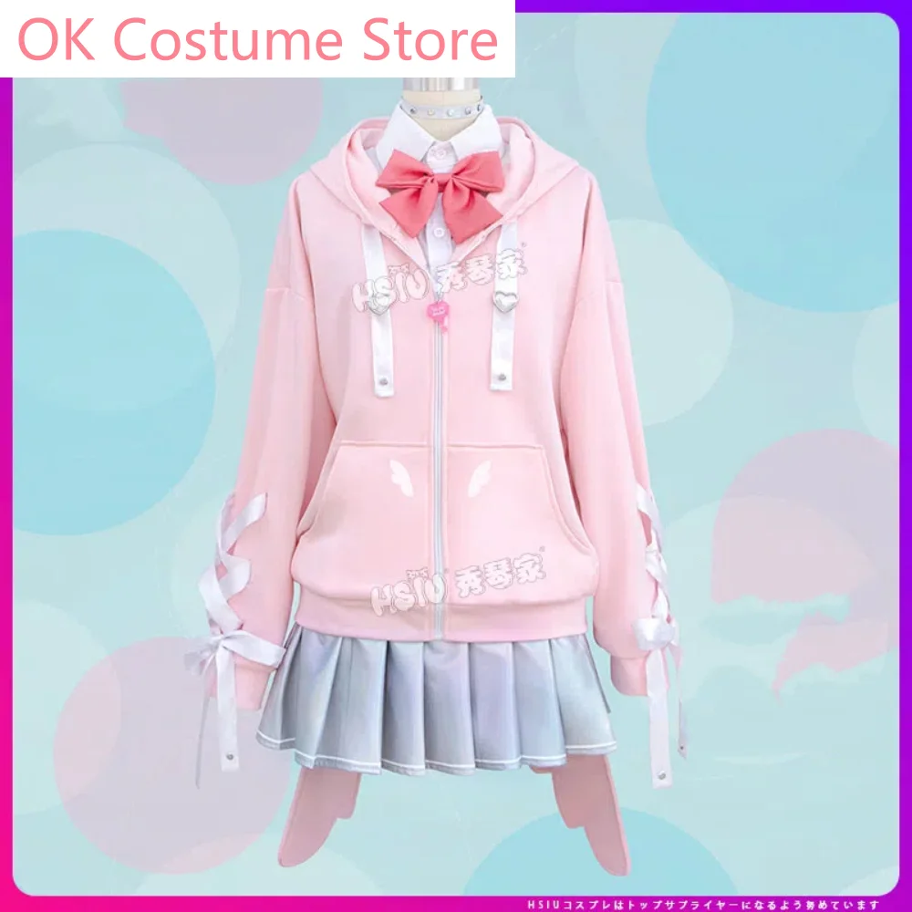 Needy Girl Overdose Kange Sweatshirts Cosplay Costume Cos Game Anime Party Uniform Hallowen Play Role Clothes Clothing