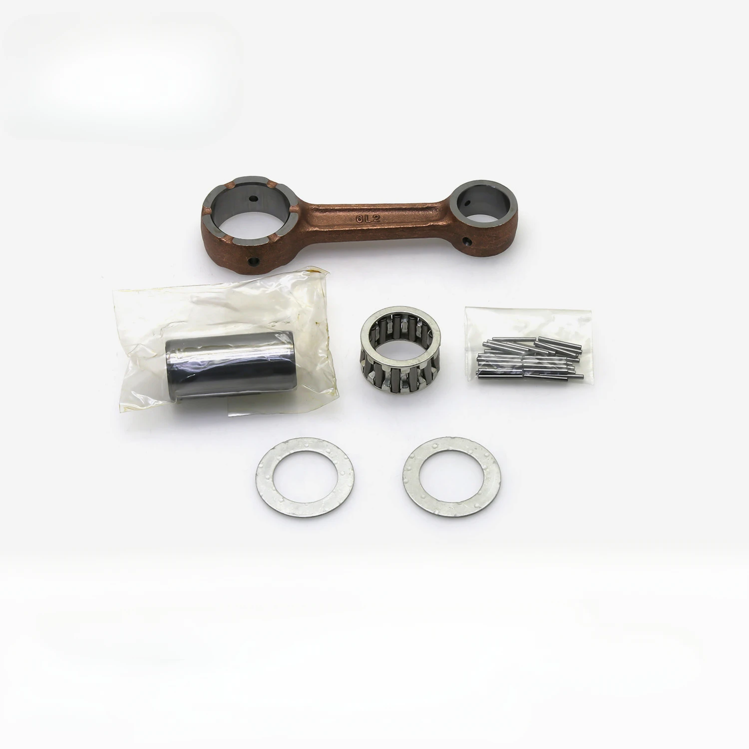 Outboard Connecting Rod Assembly for Yamaha 2 Stroke 20HP Crankshaft Connecting Rod 6L2-11650-00 6L2-11651-00