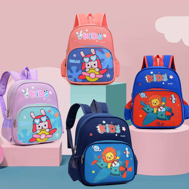 Cartoon Kindergarten School Bag Baby Girls Backpacks For Preschool Kids Satchel 2-6 Years Cute Book Schoolbag Mochila Escolar