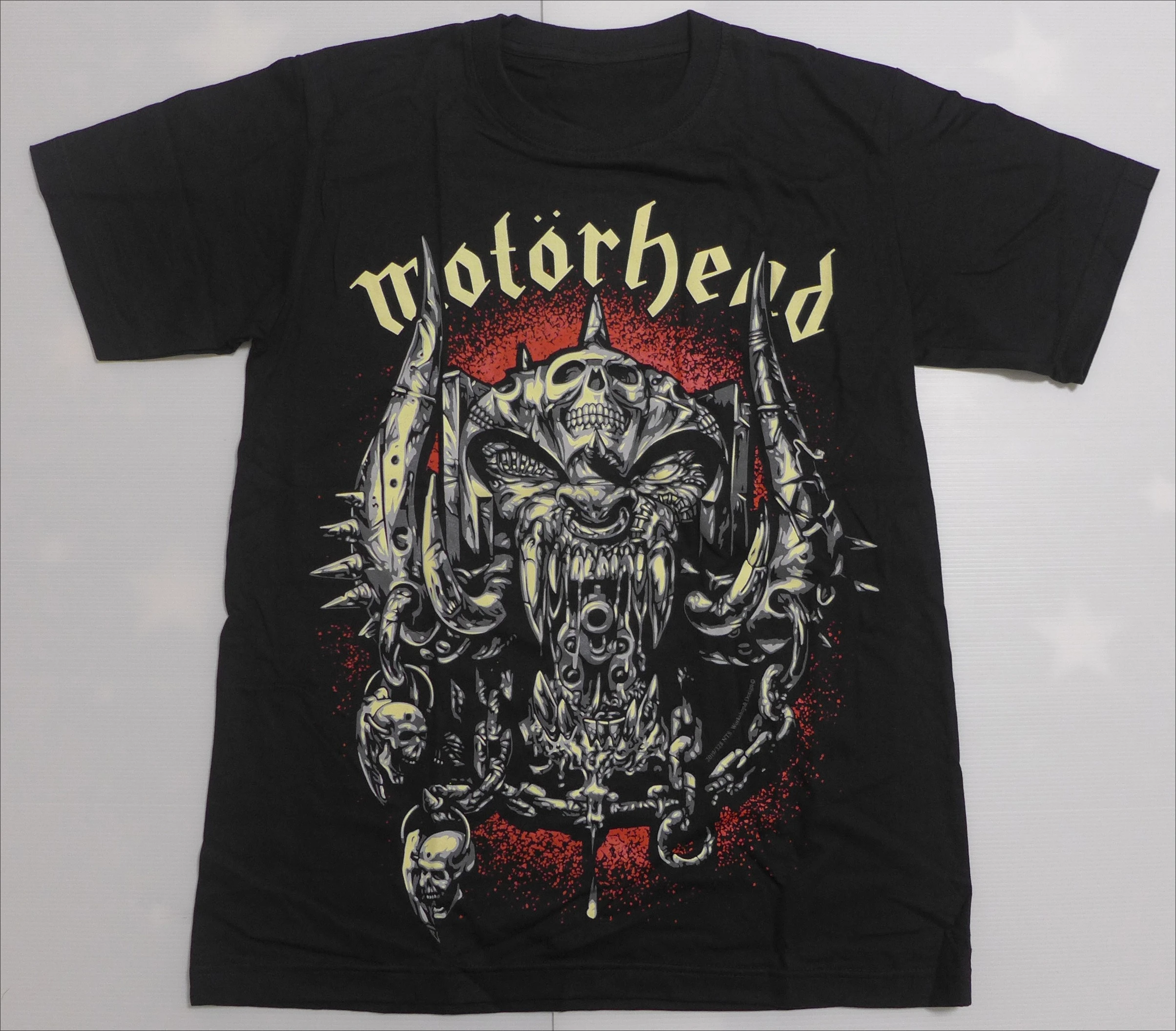 قميص Motorhead Rock Metal مطبوع بأكمام قصيرة على الطراز الهزلي للرجال والنساء قميص فاخر Y2k من القطن الخالص 2026 #1