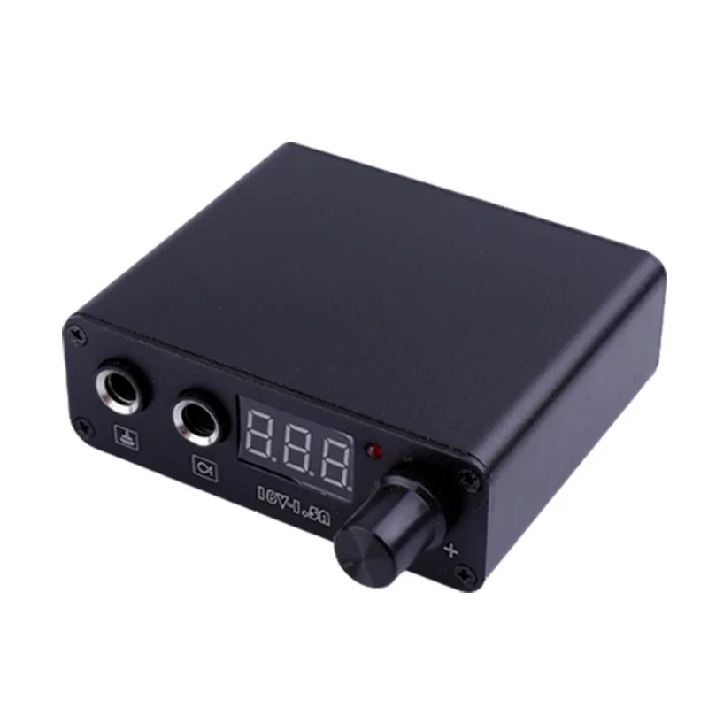 Yilong Hei Jin Gang 12 รุ่น Mini Power Supply ชุดเครื่องสักมืออาชีพ