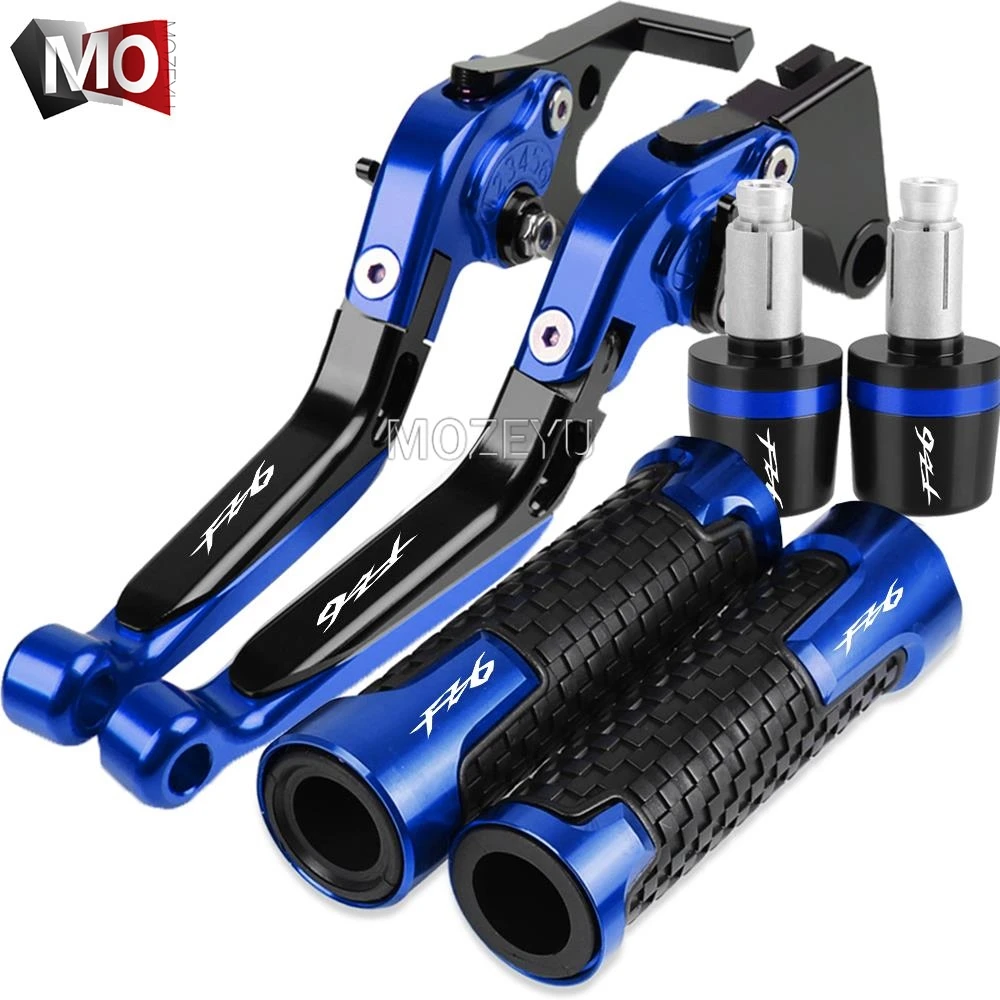 For yamaha FZ6 FAZER FZ6S FZ6N FZ6R FZ6 N/S/R 2010 2009 2008 2007 2006 2005 2004 Motorcycle Brake Clutch Levers Handlebar grips