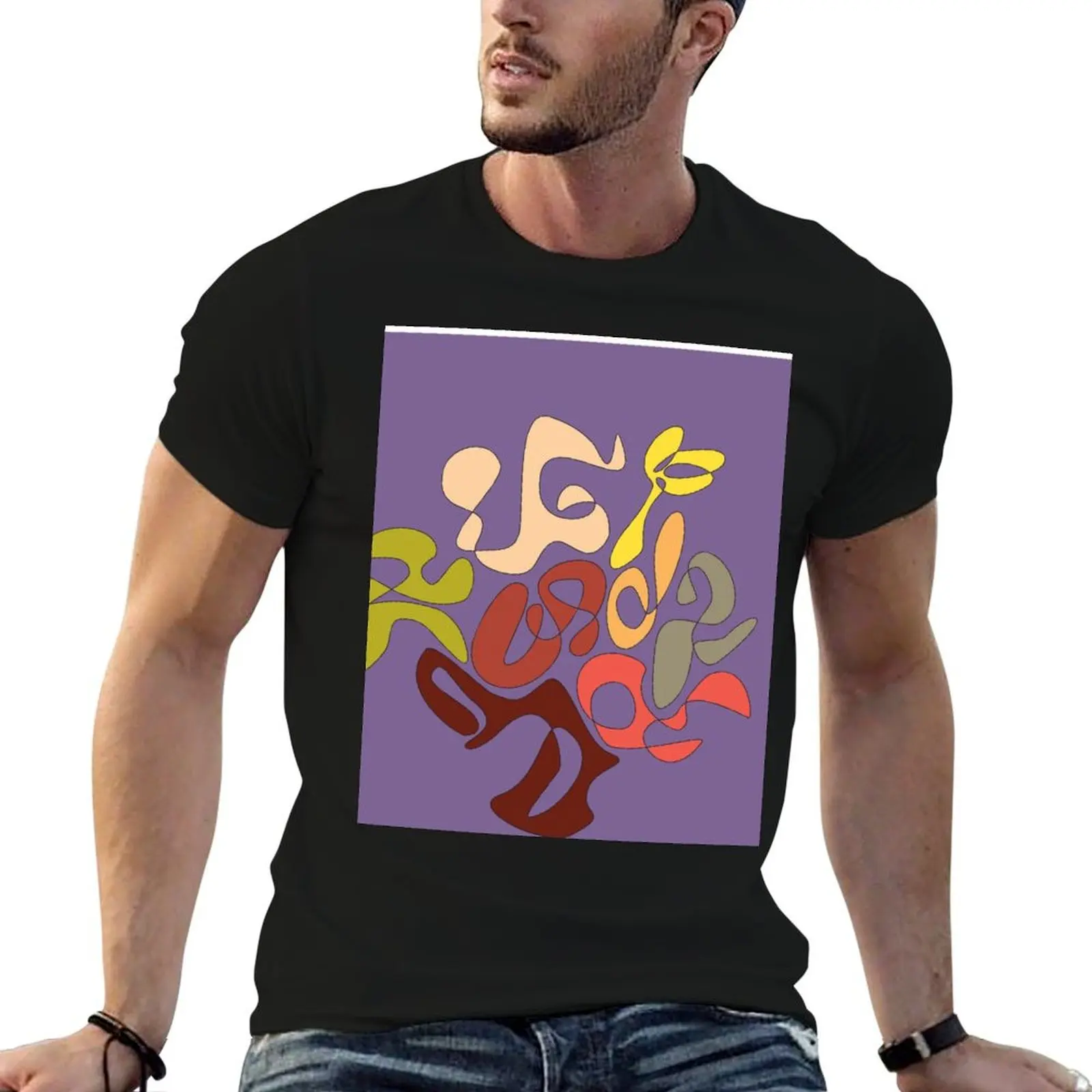 Doodle Jazz Bouquet T-Shirt man t shirt tops mens cotton t shirts