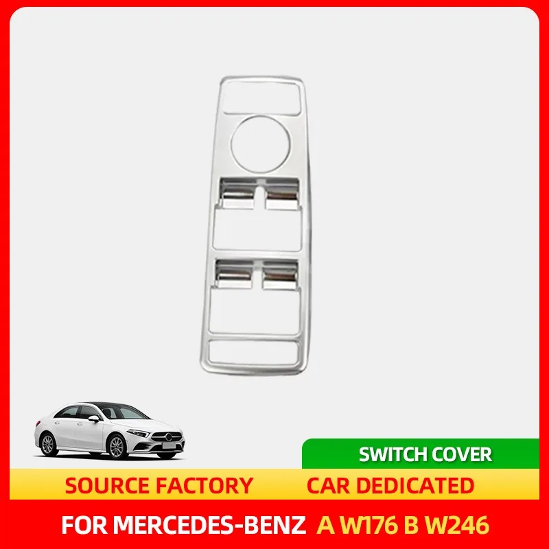 

Стайлинговые молдинги для Mercedes-Benz A W176 B W246 C W204 E W212 GL X166 ML W166 GLK X204 CLS W218 Панель переключателя окна двери автомобиля F