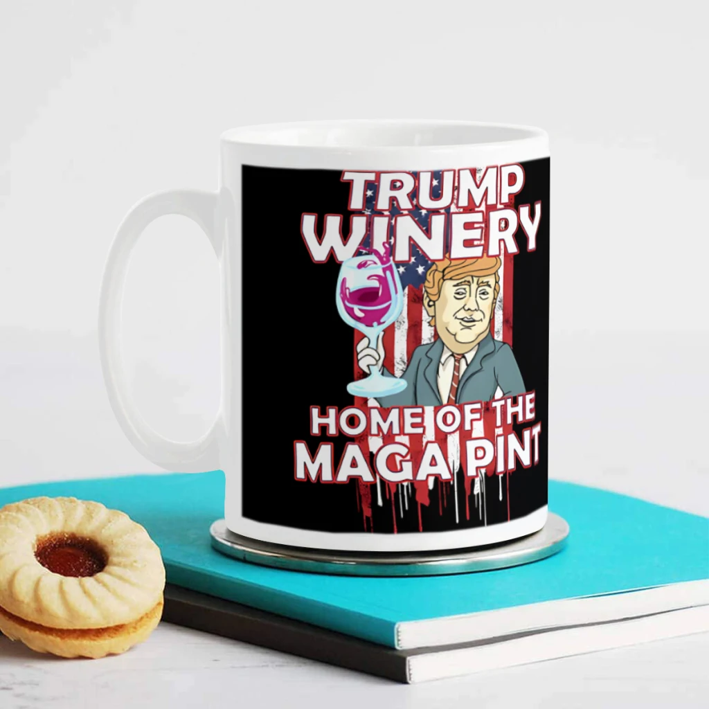 Trump Ultra Maga Mega Pint Ceramics Coffee Mug Cute Gamer Birthday Gift Back To School Mug