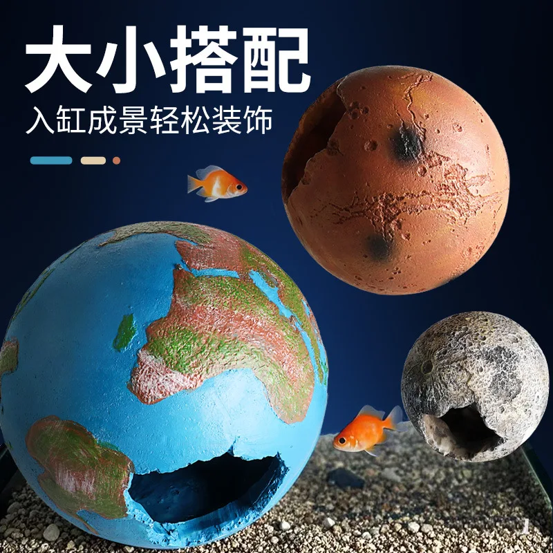 Earh Hemed Aquarium Hiding House Decoraion Se Parro Breeding Tank Spawning Shrimp Hideaway Creaive