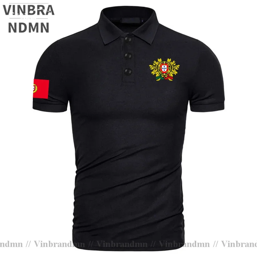 Portugal Portuguese Portuguesa PT Coat of Arms Polo Shirt Classic Brands Printed For Country 2023 Nation Team New Fashion Casual