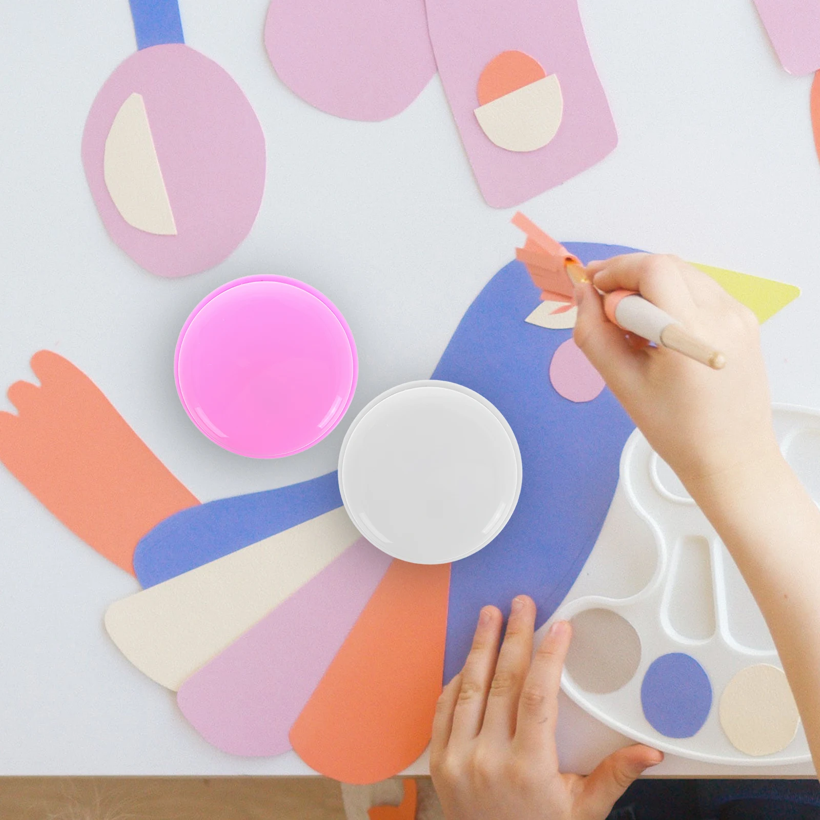 

2 шт., основания для музыкальной шкатулки, вращающаяся круглая форма, креативные DIY детали для сборки на заказ, музыкальная шкатулка, принадлежности для рукоделия, база «сделай сам»