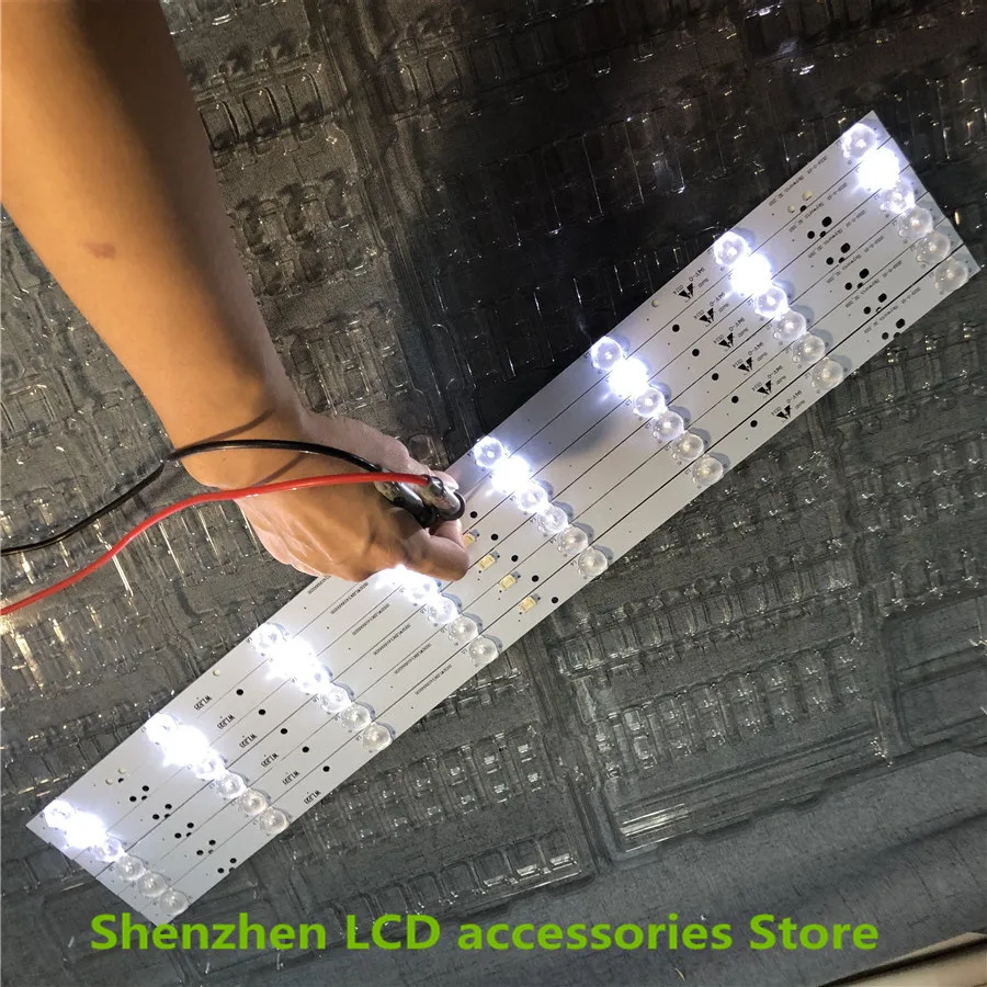 36 개/몫 FRO SKYWORTH 32_3X8 모니터 패널 SH32MJE8MY3024000235 8LEDs 595mm 100% 새로운