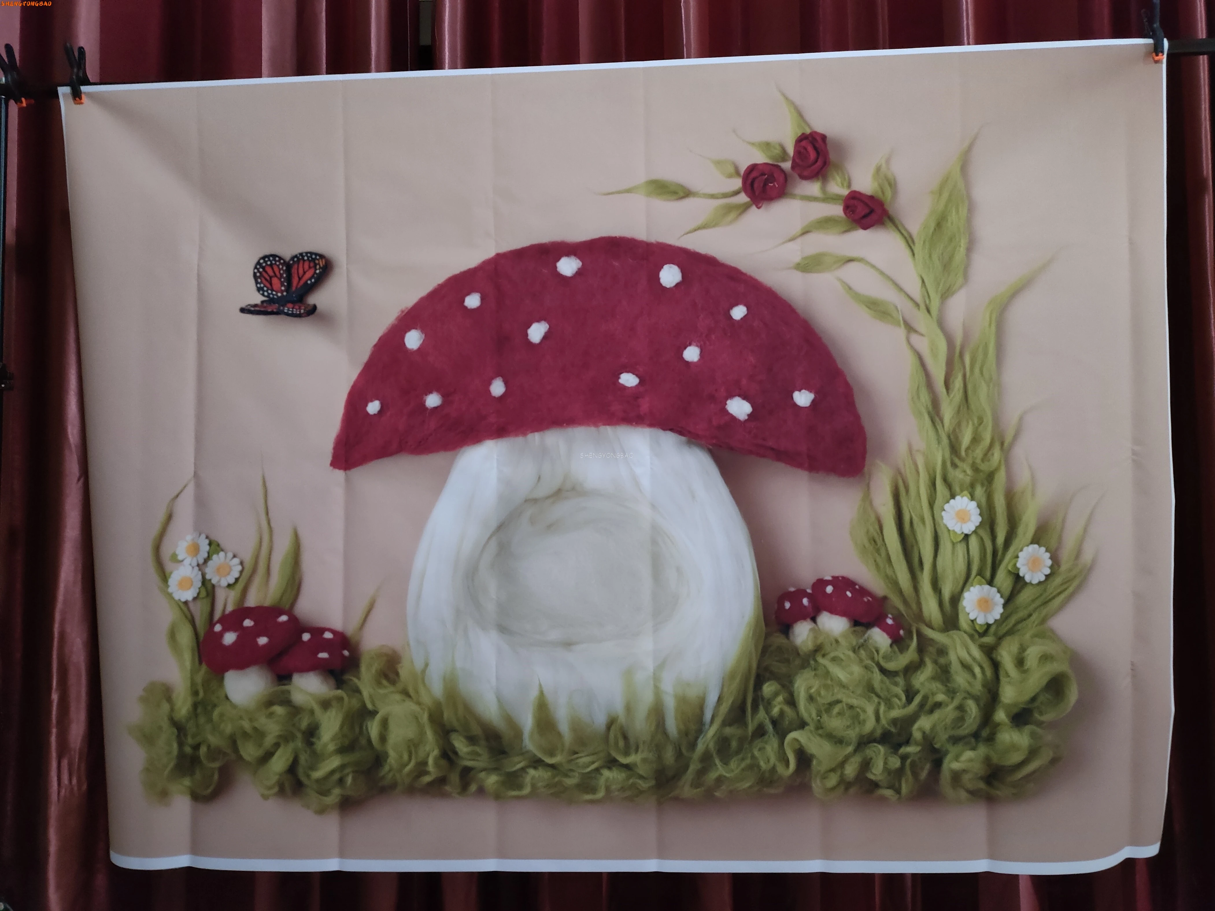 Classic Interior Wall With Mouldings Empty Room Photography Backdrops Props Home Decoration Paintings Indoor Background TQ-05