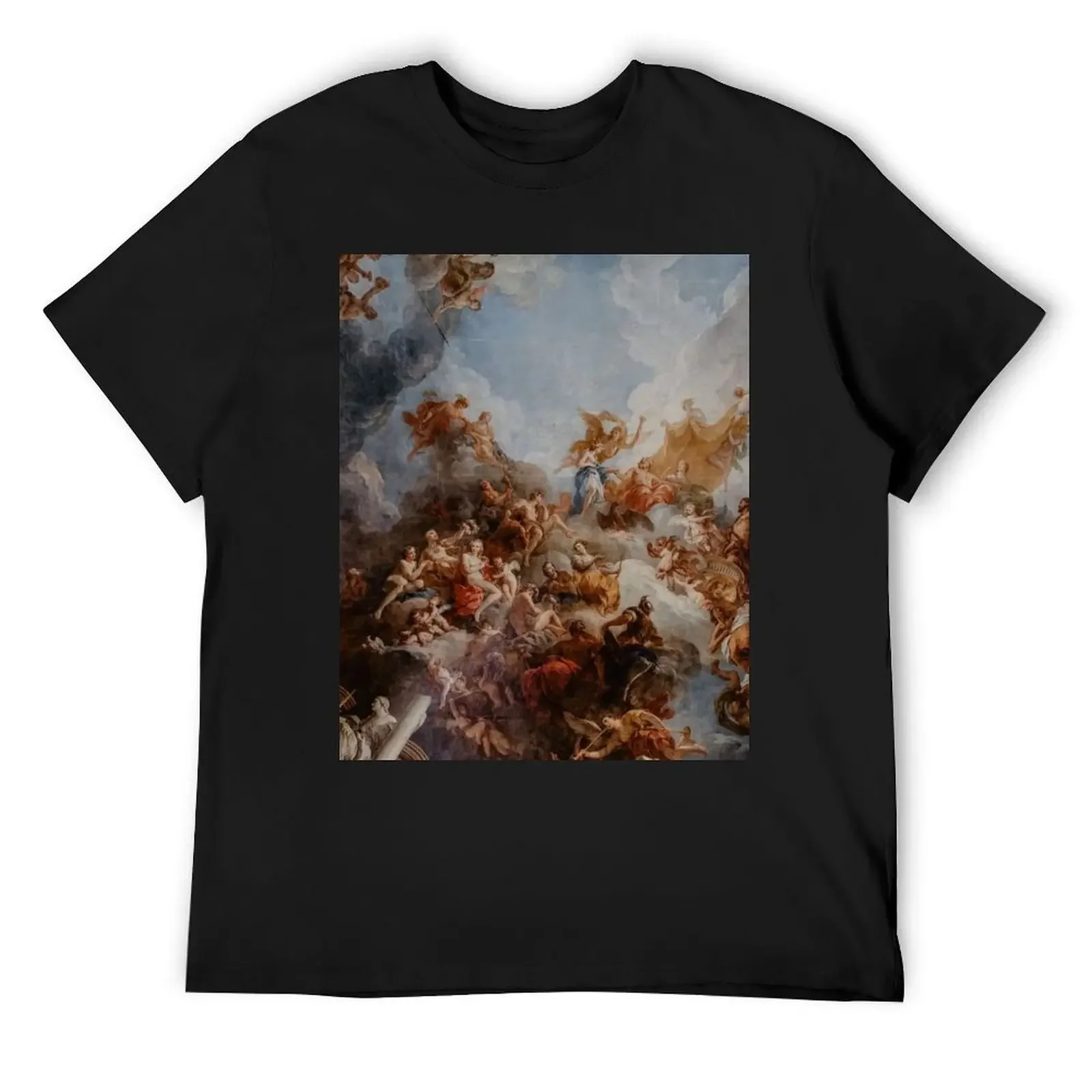 Michael Angelo's painting on top of the Palace of Versailles T-Shirt Short sleeve tee cotton graphic tees cotton t shirt men