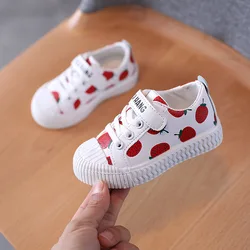 New Kids Shoes Children Cartoon Board Shoes Boys Girls Sneaker Soft Bottom Four Seasons Sneaker Baby Toddler Casual Sports Shoes