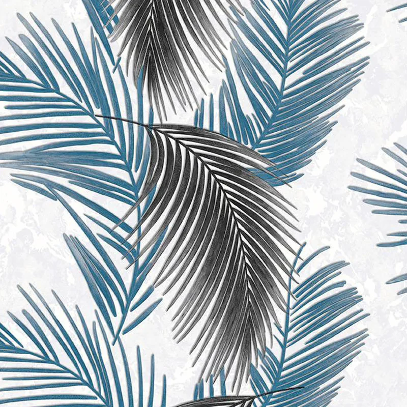 

3D американские сельские пальмовые листья обои спальня гостиная ТВ диван фон обои ретро