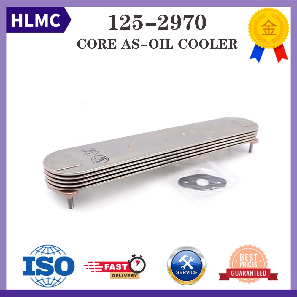 

Construction Machinery Parts E320B S6KT Engine 3066 Oil Cooler Core 125-2970 1252970 0R-9279 E320C 34339-03102