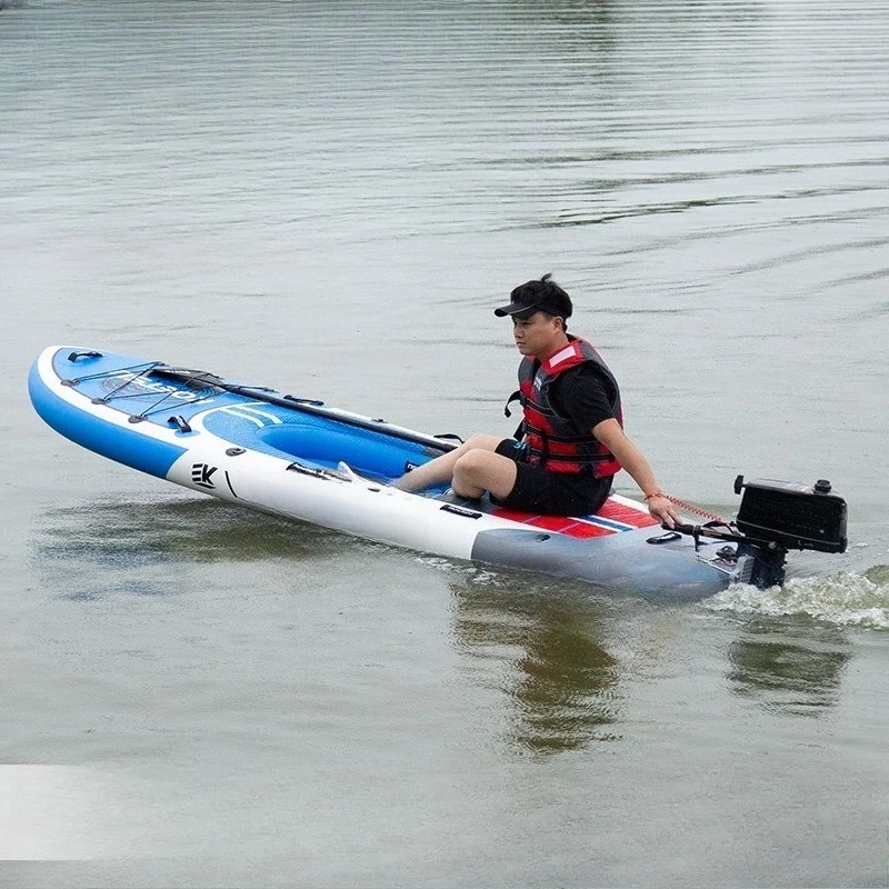Kayak Inflatable Canoe Rafting Boat Water Power Boat with Motor