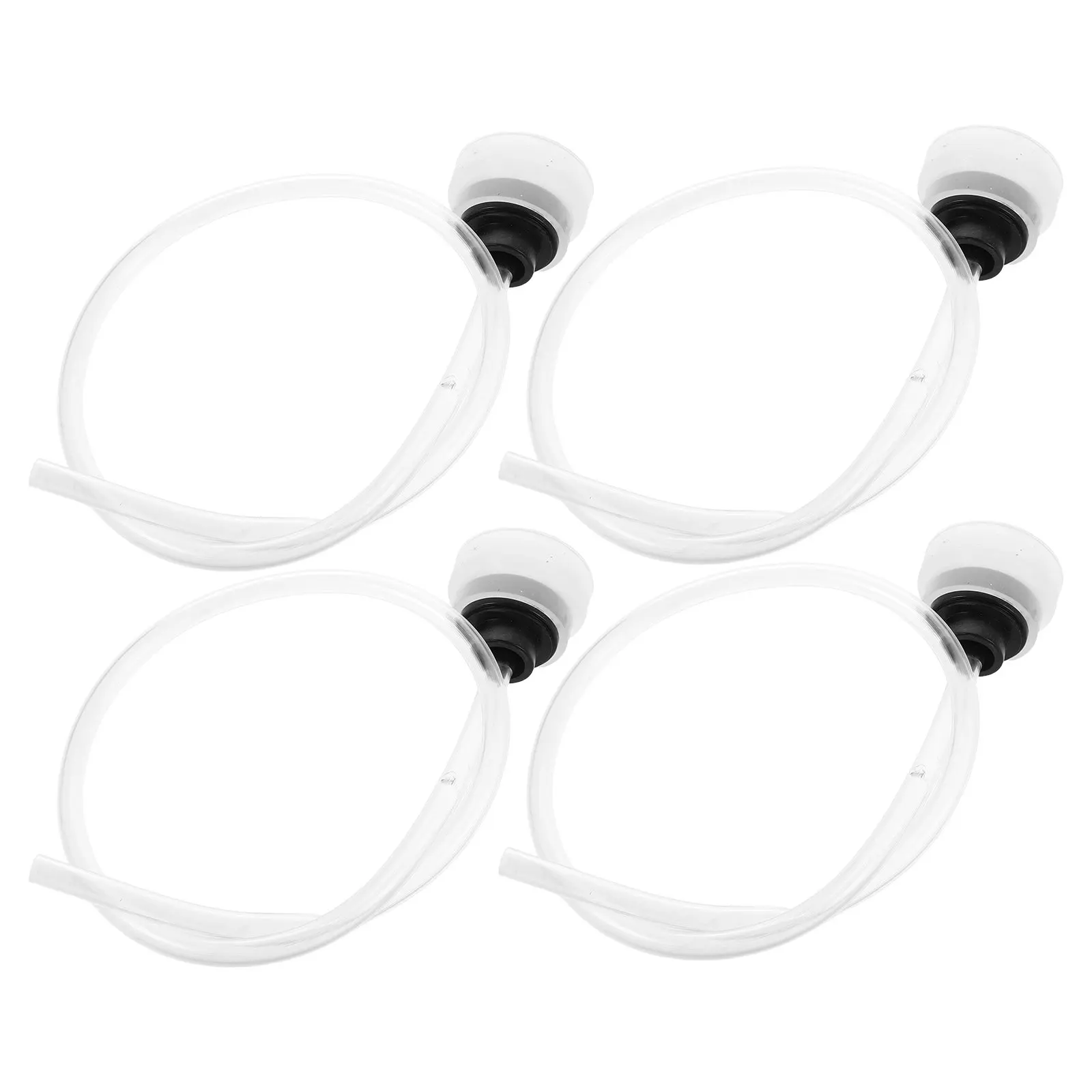 

4pcs Vacuum Sealer Hose Replacement Soft Plastic Tube For Food Storage Bags Jars Containers Universal Fit Vacuum Packing Machine