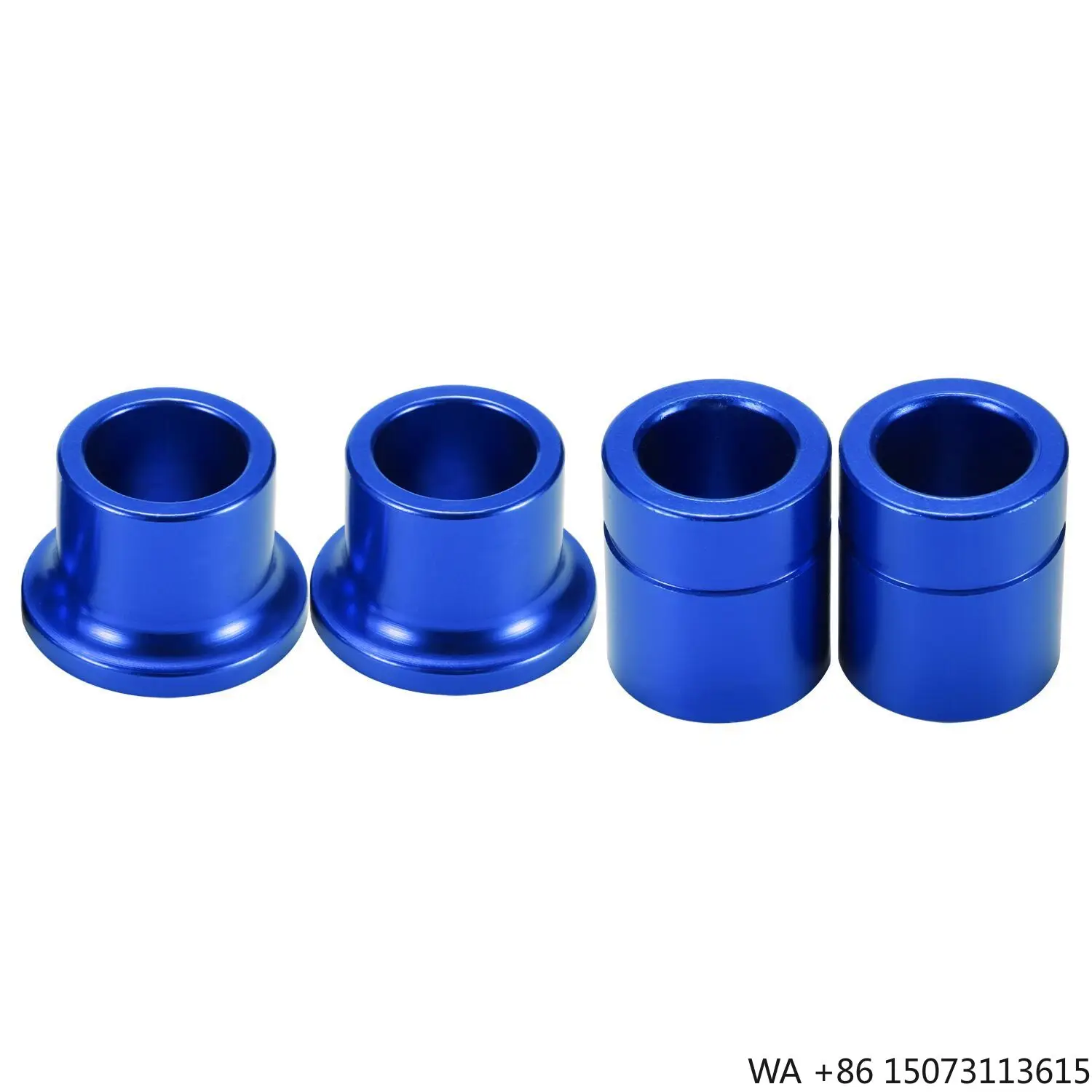 oemアルミ合金オフロードバイク改造アクセサリーフロントリアアクスルスリーブスペーサーブッシング