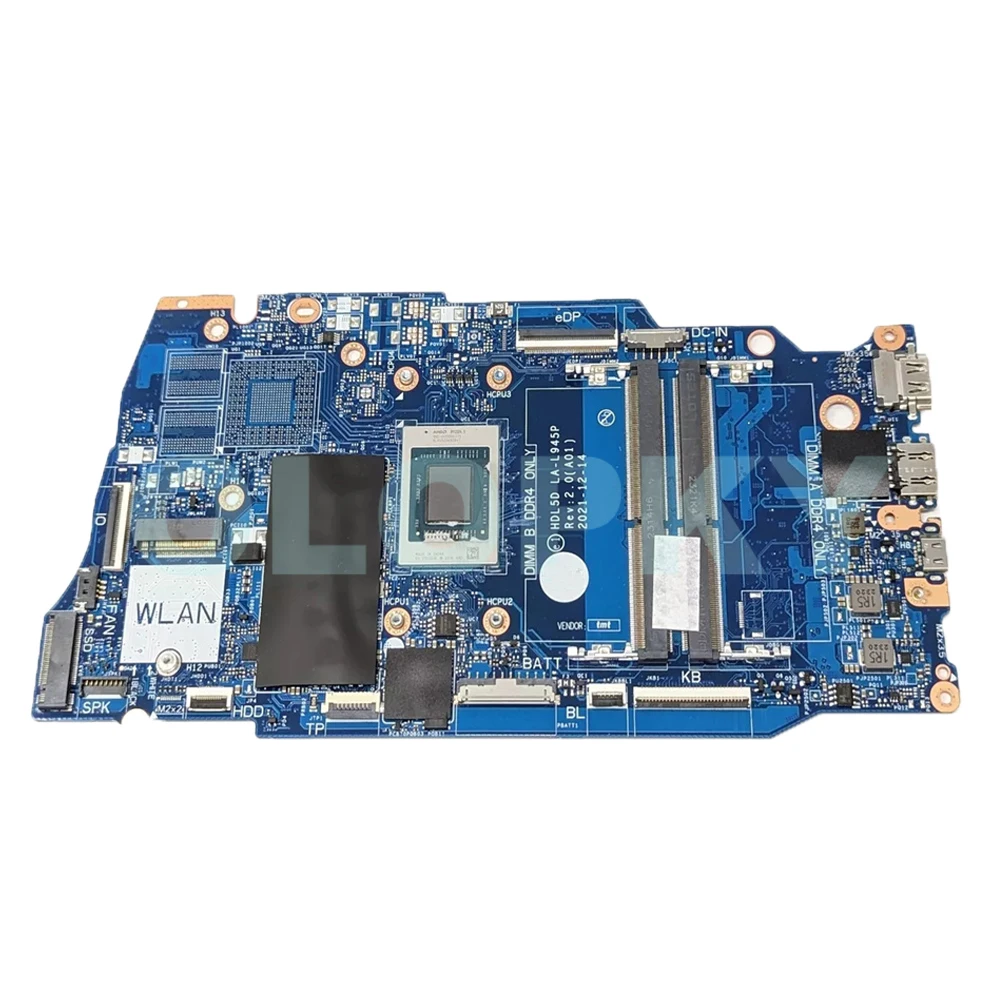 LA-L945P pour Dell Vostro 3425 3525 carte mère d'ordinateur portable avec R3-5425U R5-5625U R7-5825U CPU 0R5M49 0PRRG1 0R9JV9