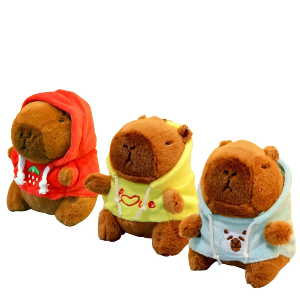 1-10PCS น่ารัก Capybara Plush จี้น้ํา Dolphin Plush ของเล่นพวงกุญแจกระเป๋าจี้เด็กของขวัญวันเกิด Holiday Party favors