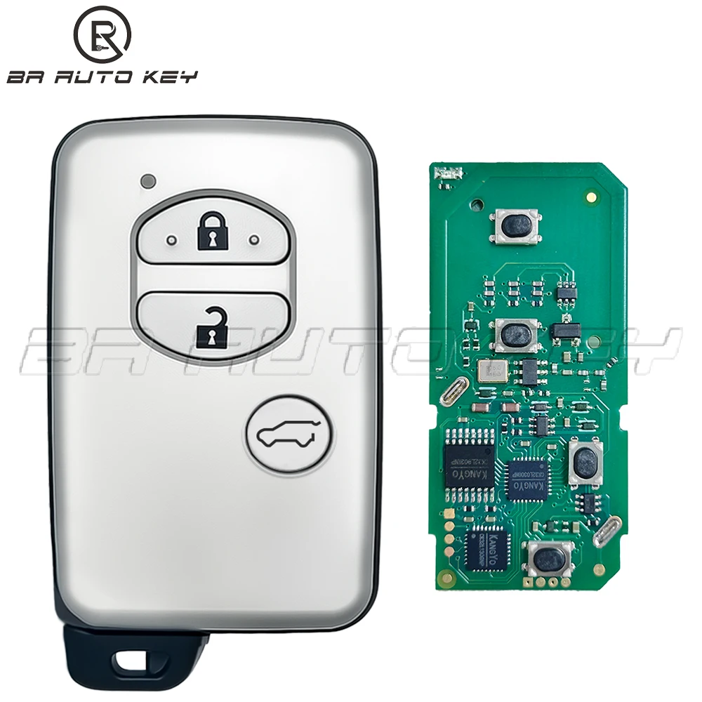 3 Button Smart Key For Toyota Land Cruiser Prado LC150 Keyless Smart Key Fob 314Mhz P1 98 4D Chip 271451 5300 Key For Prado 150