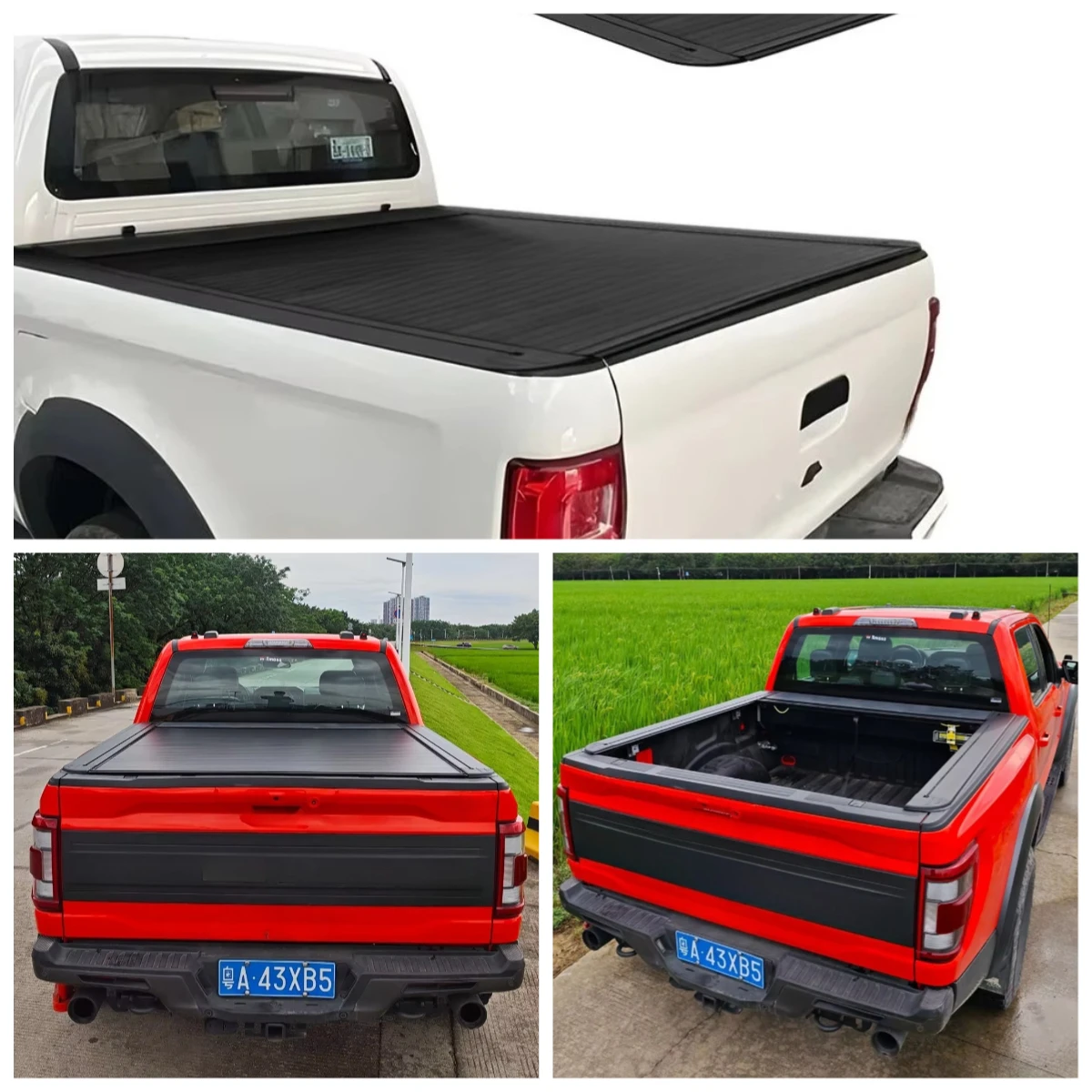 

Aluminium Retractable Truck Roller Lid Cargo Cover Accessories Pickup Bed Tonneau Cover for Grand Avenue Dadao 2024-2025