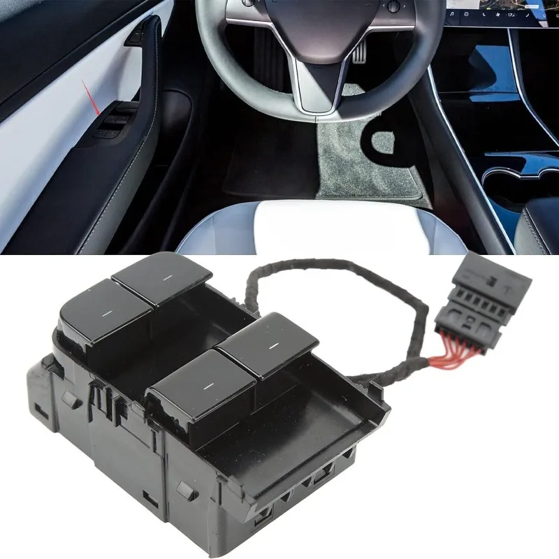 

NEW Power Window Switch Front Left 1081037-01-F 108103701F Fit for Tesla Model 3 M3 2017-20