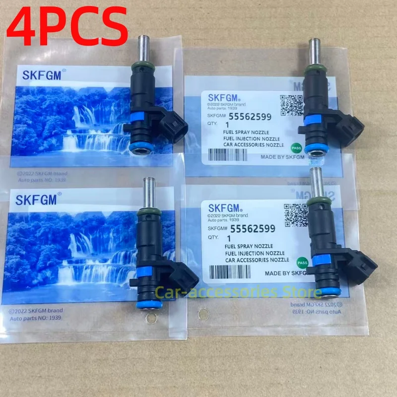 

4 шт. оригинальные топливные форсунки для Chevrolet Cruze Opel Vauxhall Astra Vectra Insignia 55562599